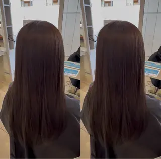 ロング カラー 🌷🪽ྀི 岡本 かおり 🪽ྀི🌷のヘアスタイル