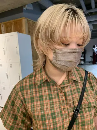 ショート カラー tension 【テンション】のヘアスタイル