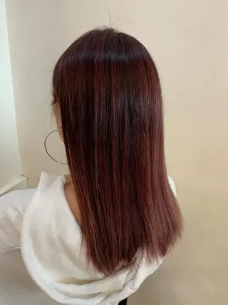 ロング 佐々木 芽衣のヘアスタイル
