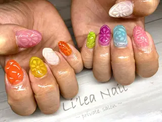 ネイル Li'leaNail AINAのネイルデザイン