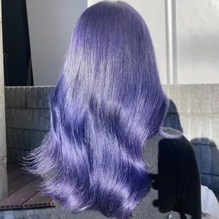 セミロング カラー ヘアアレンジ 韓国レイヤーカット/ 儚げカラーチナツのヘアスタイル