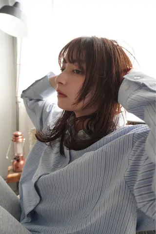 セミロング green登戸所属・🔹レディース🔹 GINJIのヘアスタイル