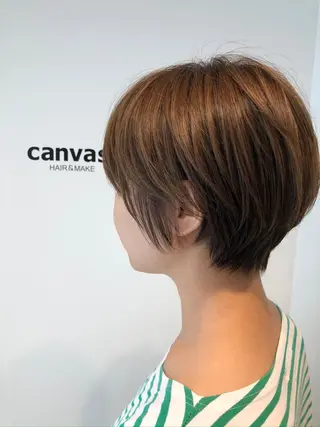 ショート カラー ✨上品可愛い 垢抜けカラー/後藤✨のヘアスタイル