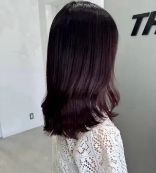 ロング miku/ラベンダー 透明感カラー🪻❤︎のヘアスタイル