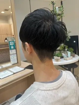 メンズ 森 瑠海のヘアスタイル