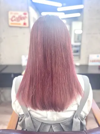 セミロング カラー moana大宮所属・mio ☆のヘアスタイル