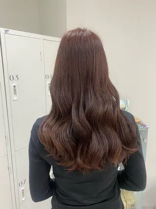 セミロング カラー ヘアアレンジ ボブ /ニュアンス/ satomi🧸💖のヘアスタイル