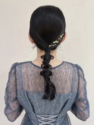 ヘアアレンジ 顔周り指名NO.1 🤍似合わせ／Maoのヘアスタイル