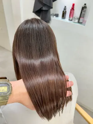 セミロング ナカサ ヤマトのヘアスタイル