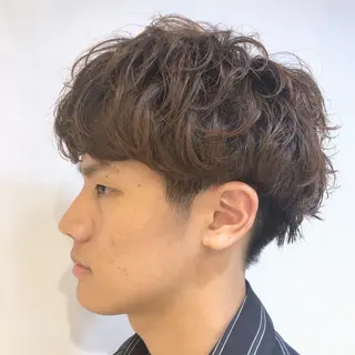 ショート パーマ メンズ go today shere salon 渋谷モディ店所属・神戸 裕太のヘアスタイル