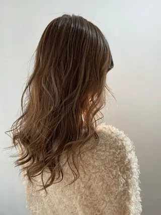 ロング カラー フラム所属・WATANABE MISAKIのヘアスタイル