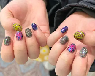 ネイル 0203ムニムサン 💙Harukaのネイルデザイン