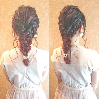 セミロング ヘアアレンジ 20分ヘアアレンジ♪ 伊藤裕美のヘアスタイル