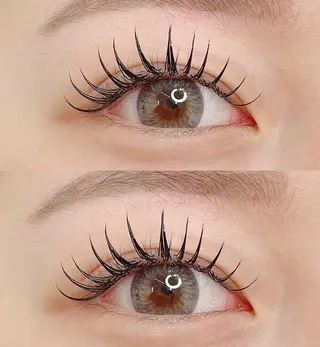 ヘアアレンジ m+eyelash 🩵南森町駅1分🚉のマツエク・マツパデザイン