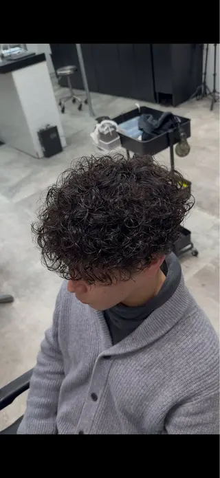 パーマ メンズ 【OVARL】武田 まなみのヘアスタイル