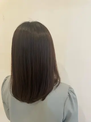 セミロング 守川 七海のヘアスタイル