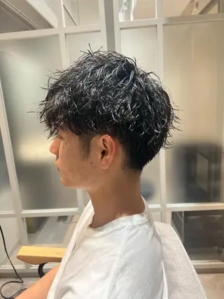 パーマ メンズ ⭕️メンズパーマ⭕️ 山口　裕太郎のヘアスタイル
