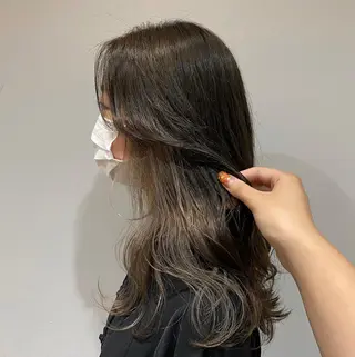ロング たなか もえなのヘアスタイル