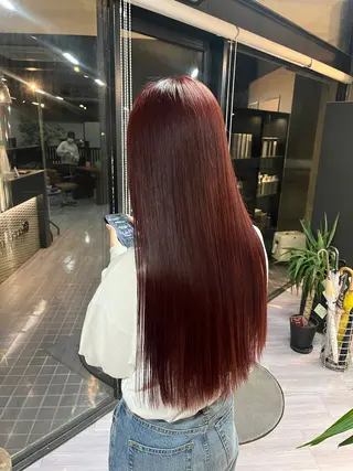 ロング alu所属・alu yuinaのヘアスタイル