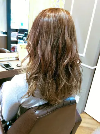 ミディアム セミロング ロング カラー uno pulir所属・トップスタイリスト 永尾拓也のその他イメージ