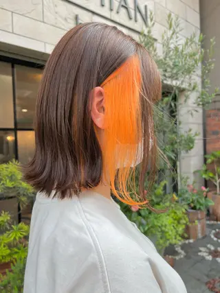 ミディアム カラー HairSalon SHIAN八王子店所属・SHIAN 八王子 🦋小林 美羅🦋のヘアスタイル