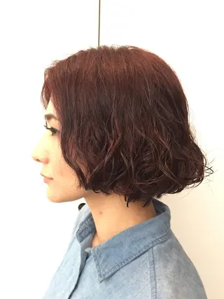 ショート ミディアム カラー Re:ta KANZOのヘアスタイル