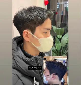 メンズ ❤︎︎韓国ヘア❤︎︎ 𝑺𝒉𝒊𝒉𝒐のヘアスタイル