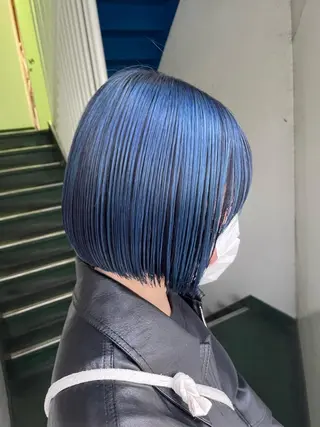 ミディアム カラー パーマ ヘアアレンジ メンズ ハイトーン/レイヤー 🌸さくらのヘアスタイル