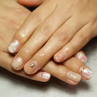 ショート ネイル 高田 ちかこのネイルデザイン