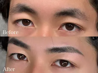 メンズ アイブロウ 西浦 希颯の眉毛・アイブロウイメージ