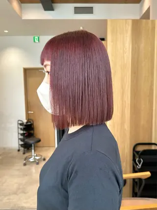 ショート sea by luvismけやき通り2号店所属・ボブ/ショート/ 縮毛矯正/岸本恭明のヘアスタイル