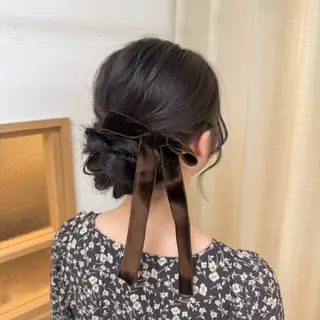 ロング ヘアアレンジ 褒められヘアメイク /‎ボブ女子🐶みおのその他イメージ
