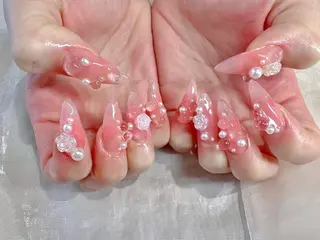 ネイル 長さだし専門店 M2　rikaのネイルデザイン