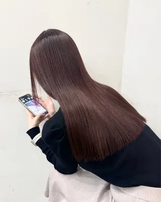 ロング カラーモデル募集 吉原佳穂💗のヘアスタイル
