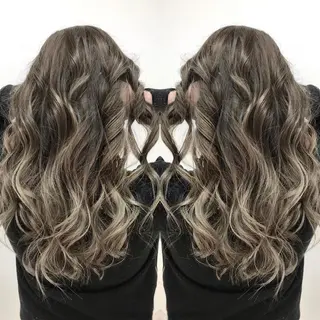 ロング カラー Hair make VERDA所属・富永 憲一郎のヘアスタイル