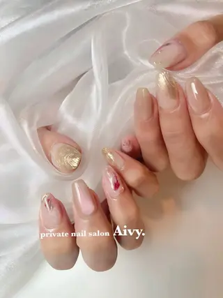 ネイル ニュアンス🌿‬ Aivy./アイビーのネイルデザイン