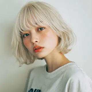 ショート RIENS Xrea nanamiのヘアスタイル