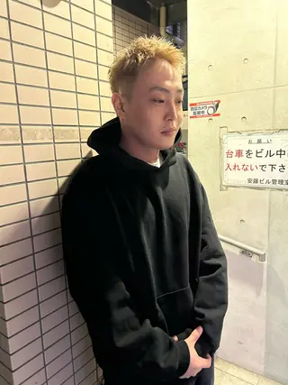 ショート カラー メンズ charme所属・💈メンズカット ✂︎伊藤大輝💈のヘアスタイル