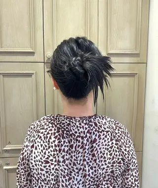 ヘアアレンジ 🎀透明感カラー🎀 ヘアメ／mikotoのヘアスタイル