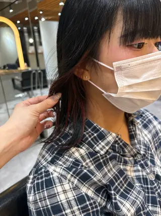 カラー 🌿レイヤー/暖色/ 艶カラー/Rukiのヘアスタイル