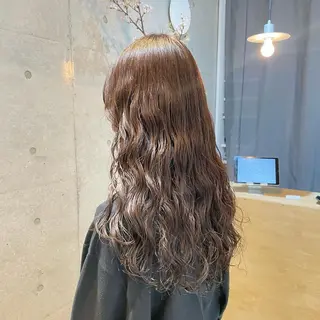 ロング パーマ ヘアアレンジ みなみ/韓国ボブ/ 韓国レイヤーのヘアスタイル