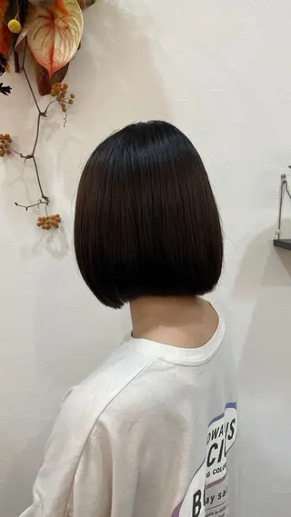 ミディアム hair terrace M所属・郡山/透明感カラー /馬場アンドレアのヘアスタイル