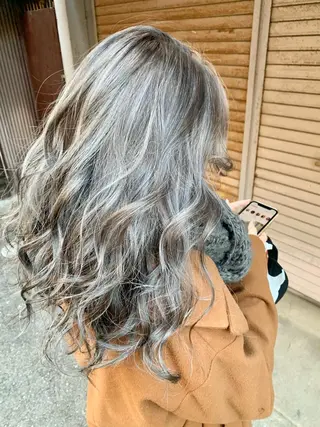 ロング カラー ヘアアレンジ ネイル マツエク・マツパ ブリーチ特化 / share 元太のヘアスタイル