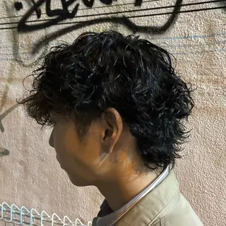 パーマ メンズ 梅田/メンズ専門 ／加地光尊のヘアスタイル