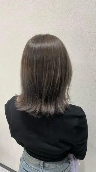 ミディアム 縮毛矯正・髪質改善 鈴木悠太/当日OK✨のヘアスタイル