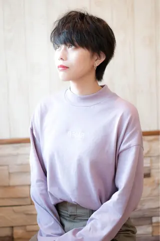 ショート カラー パーマ ヘアアレンジ マツエク・マツパ tissue ティッシュのマツエク・マツパデザイン