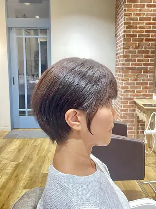 ショート 尾長谷 拓海のヘアスタイル