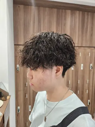 メンズ パーマ パーマ/縮毛矯正/ 韓国ヘア/副店長和田のヘアスタイル