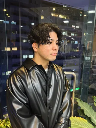 メンズ デザインパーマ🌀 KAISEIのヘアスタイル