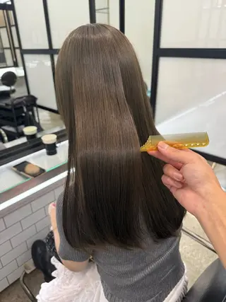 ロング カラー YUTO歴9年 ベージュの透明感得意のヘアスタイル